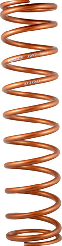 Swift Springs 180-350-100 BP Coil Spring, Bulletproof Series, Coil-Over, 3.5 in. ID, 18 in. Length, 100 lb/in. Spring Rate, Steel, Copper Powdercoated, Each