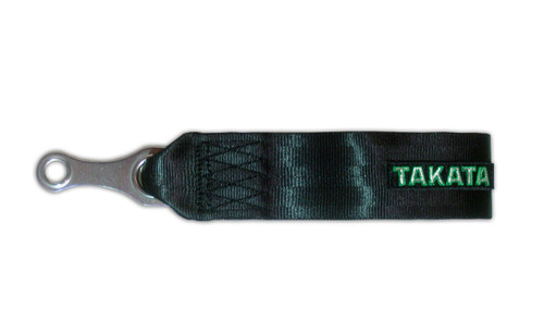 Takata TR 78009-0 Tow Strap, Tow Loop, 4000 lb Capacity, Nylon, Black, Each