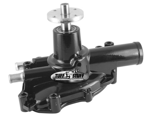 Tuff-Stuff 1594NF Water Pump, Mechanical, Supercool, High-Volume, Aluminum, Black Powdercoated, Ford Mustang 1968-93, Each