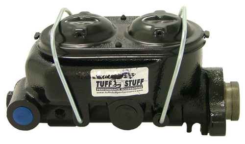 Tuff-Stuff 2071NC Master Cylinder, Smoothie, 1.125 in. Bore, Integral Reservoir, Iron, Black Powdercoated, 3-1/4 in. Flange Mount, Kit