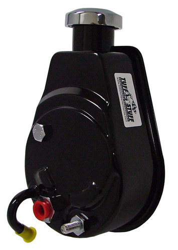 Tuff-Stuff 6188B Power Steering Pump, Saginaw, 3 gpm, 1200 psi, Steel, Black Powdercoated, Universal, Each