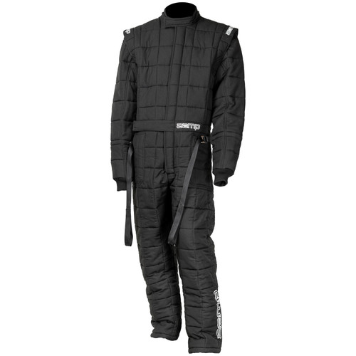 Zamp R0900032XL ZR-Drag Driving Suit, 1-Piece, SFI 3.2A/20, 9 Layer, Fire Retardant Fabric, Black, 2X-Large, Each