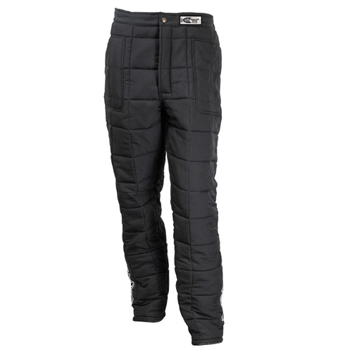 Zamp R09P003M ZR-Drag Driving Pants, SFI 3.2A/20, 9 Layer, Fire Retardant Fabric, Black, Medium, Each