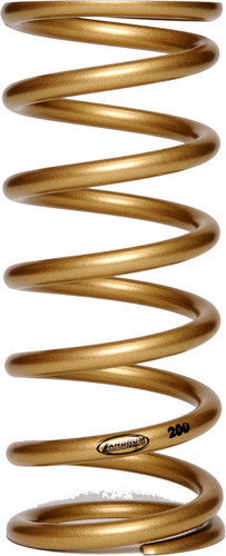 Landrum Springs J375 Coil Spring, Conventional, 5 in. OD, 13 in. Length, 375 lbs/in. Spring Rate, Rear, Steel, Gold Powder Coat, Each