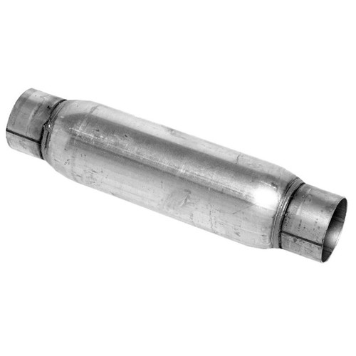 DynoMax 24234 Aluminized Race Bullet Muffler 2.25 in. Inlet/Outlet, 16.5 in. Long