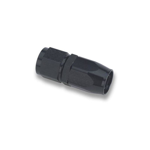 Earl's AT800112ERL Ano-Tuff Swivel-Seal, -12 AN to Hose End, Straight, Aluminum. Black Anodized