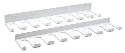 Hepfner Racing Products HRP6521D-20D-WHT Radius Rod Tray 1.250in- Double Stack 20in Long