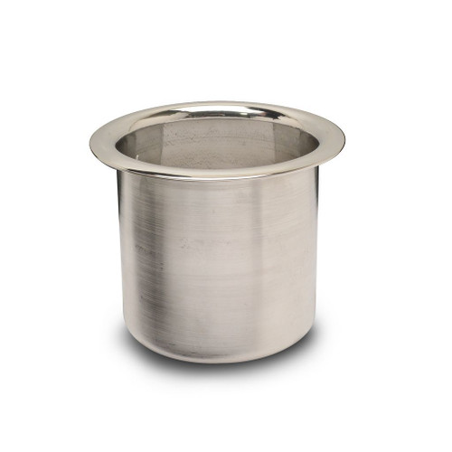 Eddie Motorsports MS281-39P Cup Holder, Insert, Single Cup, Aluminum, Polished, Small, Each