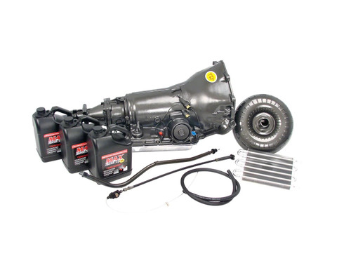 TCI 371000P1 Transmission, Automatic, StreetFighter, Automatic/Manual Constant Pressure Valve Body, 30-1/2 in. Overall Length, Converter/Dipstick/Downshift. Cable/Fluid, 700R4, Kit