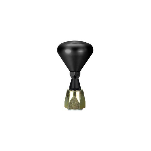 Lokar ES6L80HXMB Shifter, Electronic Sport, Automatic, Floor Mount, 4 in. Stick, Mushroom Knob, 6L80, Kit