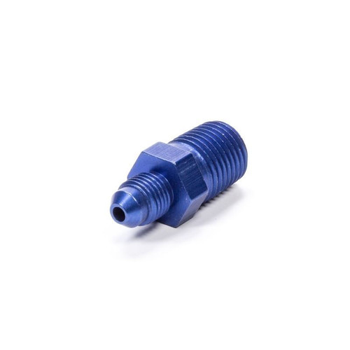 Fragola 481634 Fitting -03 AN to 1/4 in. NPT, Straight, Aluminum, Blue