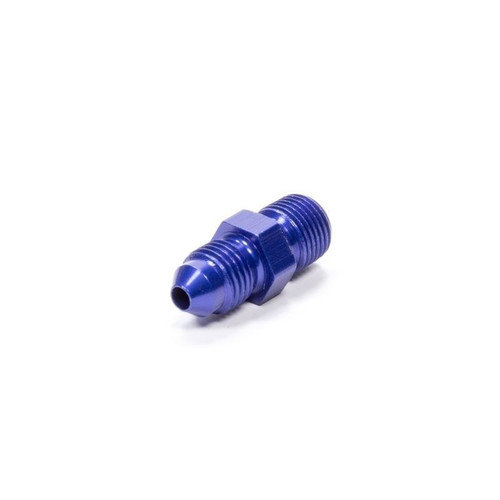 Fragola 481604 Fitting -04 AN to 1/8 in. NPT, Straight, Aluminum, Blue