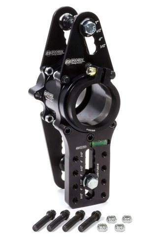 Wehrs Machine WM300NDS-L Birdcage, Driver Side, Narrow, 3.000 in. ID Bearing, Double Bearing, Double Sheer, Hardware/Clamp Rings, Aluminum, Black Anodized, Universal, Each