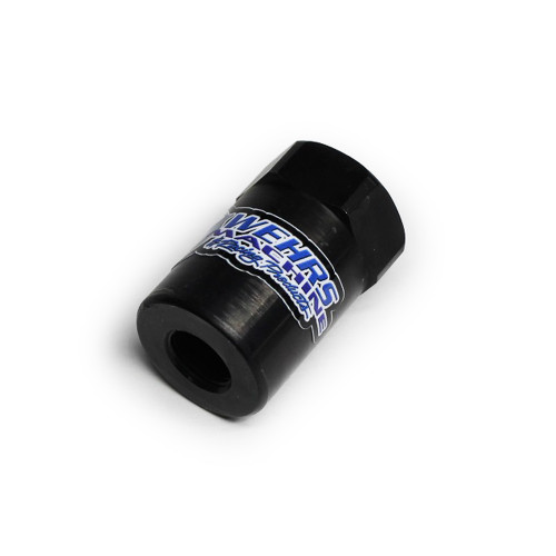 Wehrs Machine WM450L Jam Nut, Suspension Tube, 5/8-18 in. Left Hand Thread, Steel, Zinc Oxide, Each