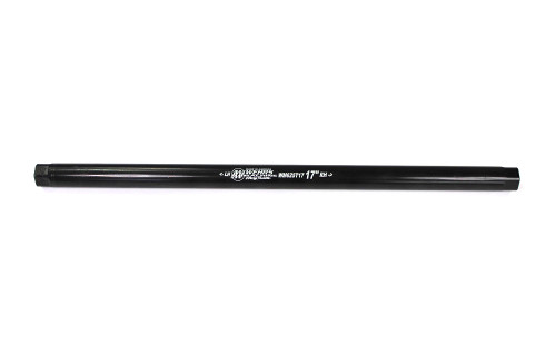 Wehrs Machine wm625t17 Suspension Tube, 0.875 in. OD, 17 in. Long, 5/8-18 in. Female Thread, Steel, Black Oxide, Each