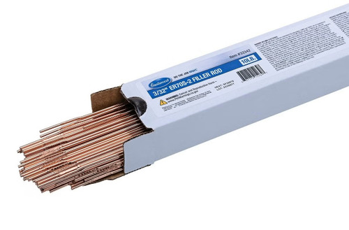 Eastwood 33342 TIG Filler Rod, ER70S-2, 0.094 in. Steel, 10 lb Box, Each
