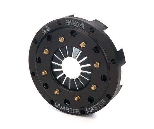 Quarter Master 205400 Clutch Cover Assembly, V-Drive, Dual Disc, 5.5 in. Diameter, Quarter Master V-Drive Clutches, Each
