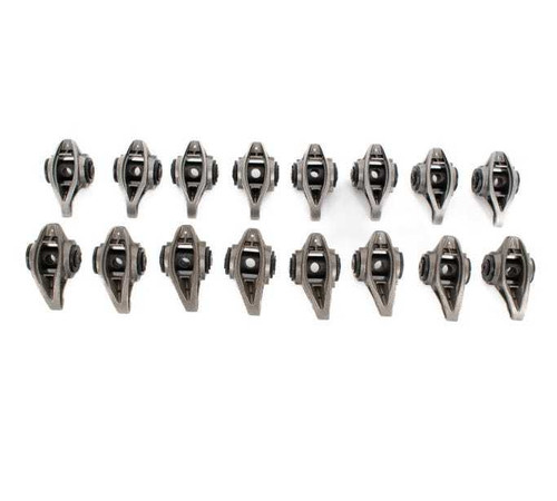 Brian Tooley Racing BTRLS3TK002 Rocker Arm, Pedestal Mount, OEM, Full Roller, Steel, Natural, GM LS-Series, Set of 16