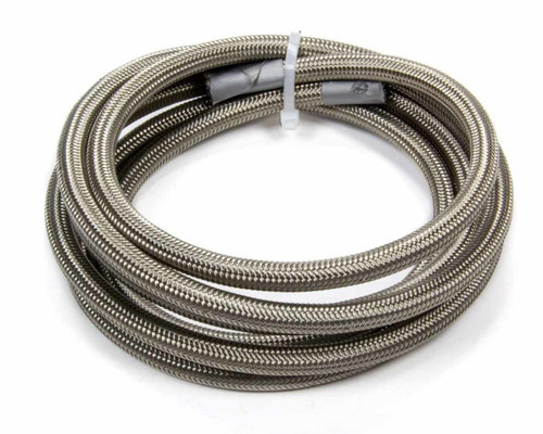 Fragola 601504 Hose, Series 600, 4 AN, 15 ft, Braided Stainless/PTFE, Natural, Each