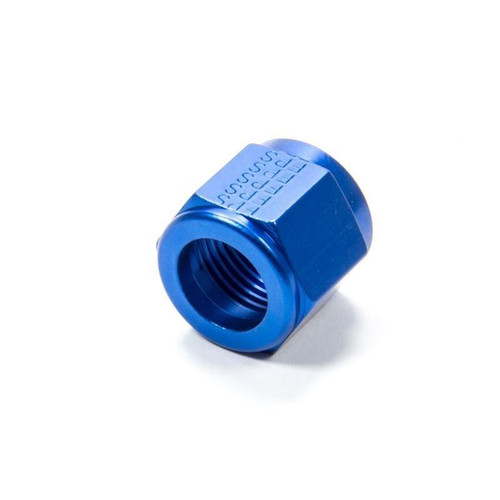 Fragola 481816 Tube Nuts, -16 AN, 1 in. Line, Aluminum, Blue, Each