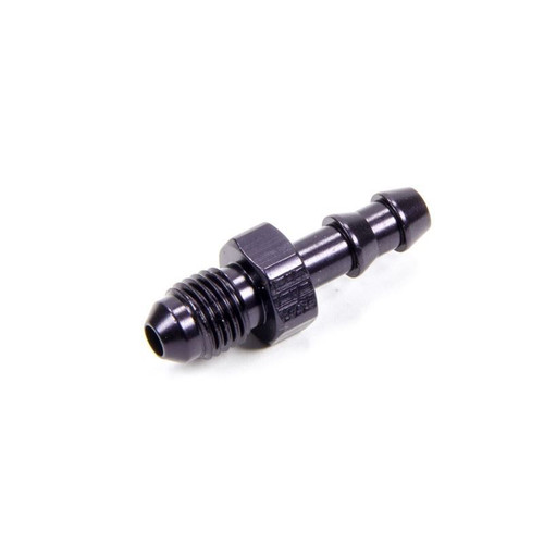 Fragola 484104-BL Adapter, -4 AN Male, 1/4 in. Hose Straight, Aluminum, Black