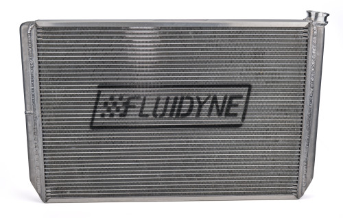 Fluidyne Performance RGM-SLM-OPEN Radiator DBL Pass 29x18 w/Fill Neck GM