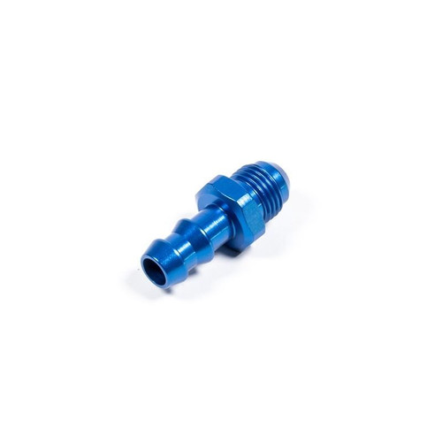 Fragola 484106 Adapter, -6 AN Male, 3/8 in. Hose Straight, Aluminum, Blue, Each