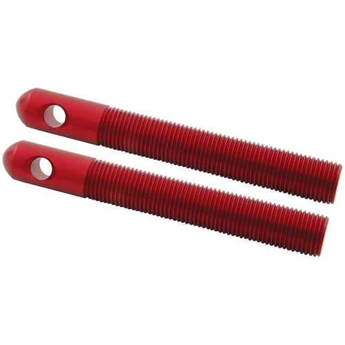 Allstar ALL18508 Replacement Hood Pins 1/2 in. Red Anodized, Aluminum, Pair
