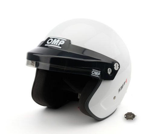 OMP Racing, Inc. 1760003 GP-I Helmet White 60-61 Large SA2025