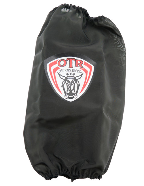 OTR Filters FGA141 Air Filter Wrap, Round, 4.125 in. Diameter, 10.375 in. Tall, OTR Logo, Polyester, Black, Kawasaki Mule 2024-25, Each