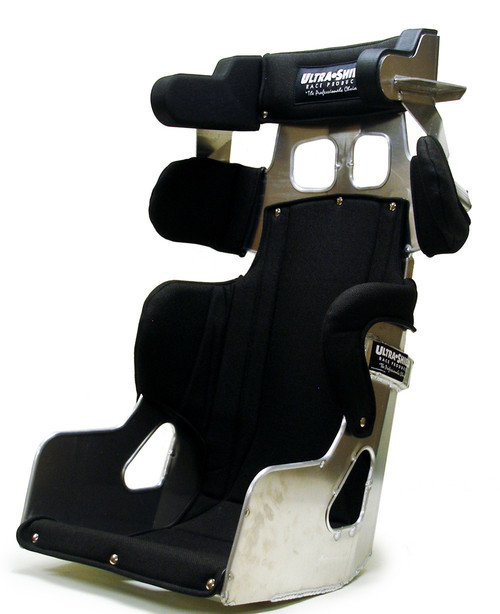 Ultra Shield T15530TK+PSS Seat, TC1 Sprint, Halo, 15-1/2 in. Wide, 1 in. Taller, 10 Degree Layback, Black Cover Included, Aluminum, Natural, Kit