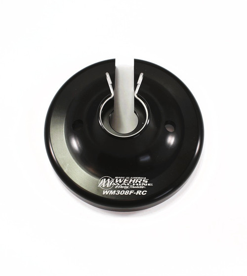 Wehrs Machine WM308F-RC Spring Cup, Removeable, Aluminum, Black Anodized, Fox Coil-Overs, Each Wehrs Machine WM308F-RC Spring Cup, Removeable, Aluminum, Black Anodized, Fox Coil-Overs, Each