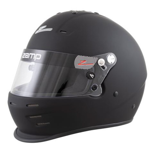 Zamp H78203FL Helmet, RZ-38, Full Face, Snell SA2025, Head and Neck Support Ready, Black, Large, Each