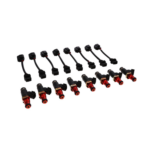 TSP 81050-130 Velocity High-Flow 130 lbs. Fuel Injectors for LS1, LS2, LS6, and 5.0L Coyote