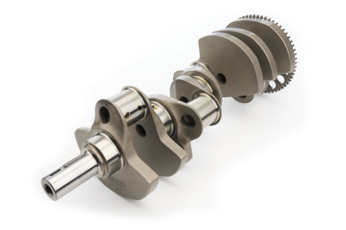 Molnar Technologies 346-4000LB6F-58 GM LS Crankshaft, 4.000 in. Stroke, Internal Balance, 58X Reluctor Wheel, Forged Steel, 1-Piece Seal, Each