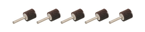 Allstar ALL12137 Sanding Disc, Flap Style, 1 in. Diameter, 1/4 in. Mandrel, 30000 RPM, 120 Grit, Zirconia Grain, Set of 5