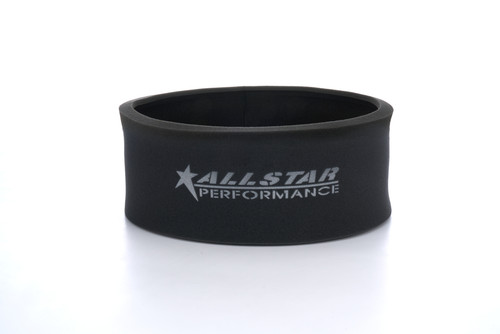 Allstar ALL26218 Air Filter Wrap, Round, 14 in. Diameter, 6 in. Tall, Allstar Logo, Foam, Black, Each