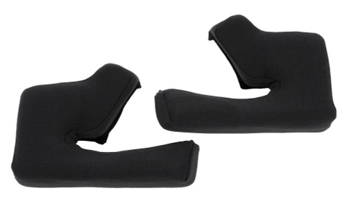 Allstar ALL940724 Cheek Pad, Medium, Nomex, Black, Allstar Helmets, Pair
