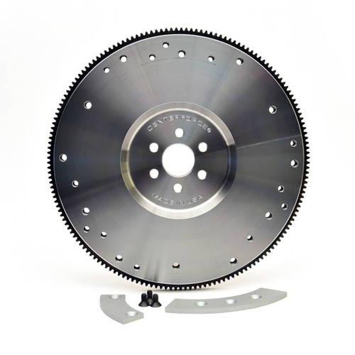 Centerforce 700164 Flywheel, 164 Tooth, 28.15 lbs, SFI 1.1, Steel, Internal Balance, Counterweights Included, Small Block Ford, Each