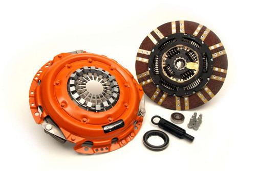 Centerforce DF842503 Clutch Kit, Dual Friction, Single Disc, 11.875 in. Diameter, 1-1/8 in. x 10 Spline, Sprung Hub, Organic, GM LS-Series, GM Fullsize Truck 1999-2006, Kit