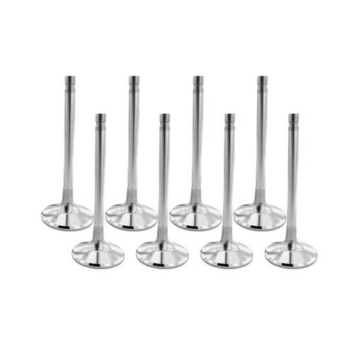 Ferrea F6073-8 Intake Valve, 35.00 mm Head, 5.47 mm Valve Stem, 109.3 mm Long, Stainless, Honda K-Series, Set of 8