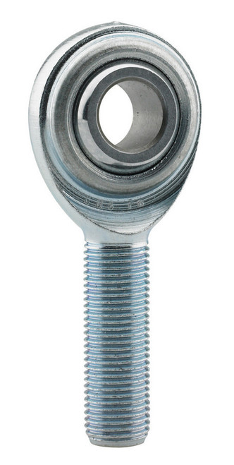 FK Rod Ends CML6 Rod End, CML Series, Spherical, 3/8 in. Bore, 3/8-24 in. Left Hand Male Thread, Steel Ball, Steel, Zinc Oxide, Each