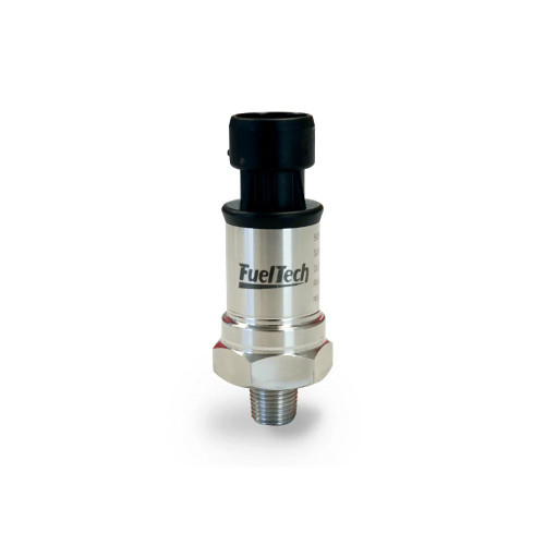 Fueltech USA 5005100031 Vacuum Sensor, 1/8 in. NPT Male Thread, -15-15 psi, Stainless, Each
