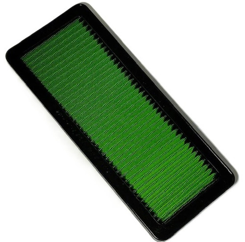 Green Filter 7468 Air Filter Element, Panel, Reuseable Cotton, Green, Mazda Miata 2015-26 / Roadster 2015-17 / Fiat Spider 2016-20, Each
