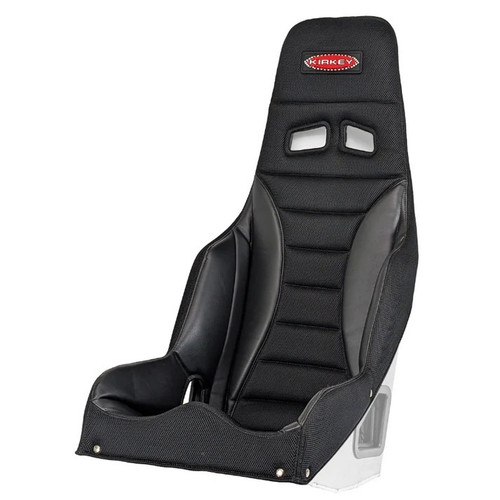 Kirkey 551704101 Seat Cover, Airknit, Snap Attachment, Fabric / Vinyl, Black, Kirkey 55 Series Deluxe, 17 in. Wide Seat, Each