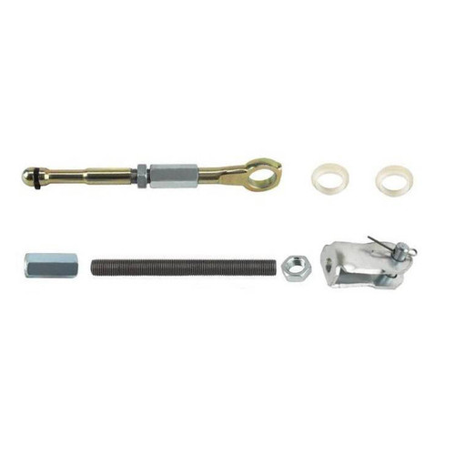 Leed Brakes PRE113 Brake Pedal Rod, 3/8-24 in. Thread, Clevis / Hardware / Pushrod Included, Steel, Zinc Oxide, Kit