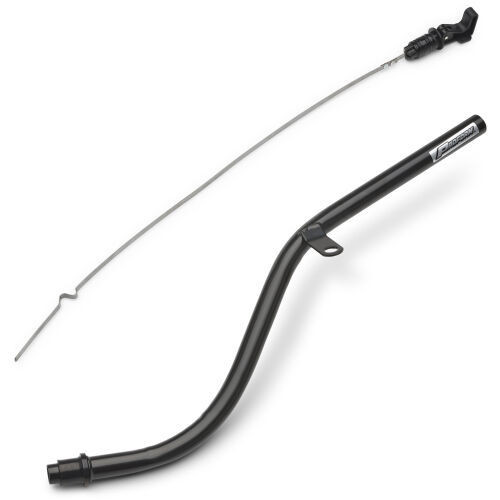 Proform 66169 Transmission Dipstick, Locking, Bellhousing Mount, Solid Tube, Steel, Black Paint, Torqueflite, Each
