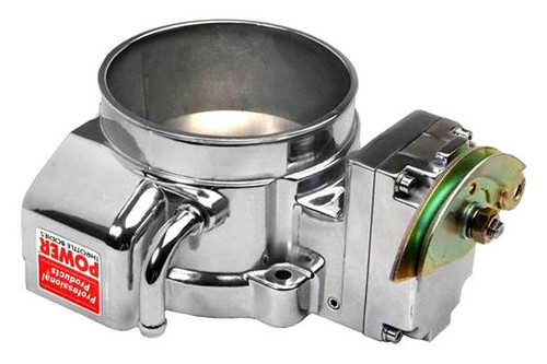 Professional Products 69728 Throttle Body, Stock Flange, 96 mm Single Blade, Aluminum, Polished, GM LS-Series, Each