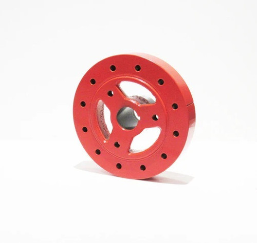 Professional Products 85001 Harmonic Balancer, 6.75 in. OD, Iron, Orange Paint, Internal Balance, Small Block Chevy, Each