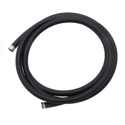Russell 632155 Hose, ProClassic II, 10 AN, 3 ft, Braided Nylon / Rubber, Black, Each
